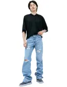 B1ARCHIVE Blue shitted jeans
