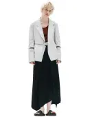 Y's Light Grey Cotton Jacket