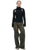 Blumarine Black wool turtleneck