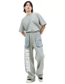 B1ARCHIVE Wide leg sweatpant