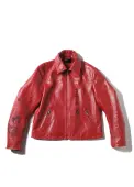 Enfants Riches Déprimés Red leather jacket