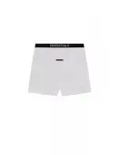 Fear of God Essentials Grey logo shorts with elastic