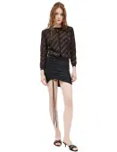 Balenciaga Shortened logo cardigan