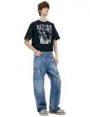 Doublet Blue jeans with seams