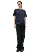 Marni Navy cotton t-shirt with logo