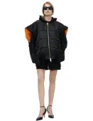 VETEMENTS Reversible bomber vest with hood