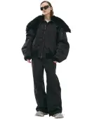 Balenciaga Bomber with fur collar