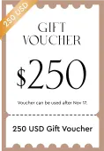 250 USD Gift Voucher