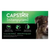 Capstar Large Dog 57 Mg 25.1-125 Lbs Green 12 Tablets