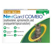 Nexgard Combo For Cats 5.5lbs - 16.5lbs 6 Pack