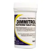 Dimmitrol Tablets For Medium Dogs 200mg (Yellow) 100 Tablets