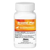 Drontal Plus For Large Dogs 35kg (77lbs) 2 Tablets