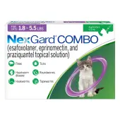 Nexgard Combo For Cats Upto 5.5lbs 6 Pack