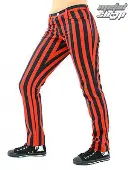 pants women Black Pistol - Close Pants Stripe Black / Red 32