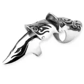 ring articulated ETNOX - Long Finger Tribal 56