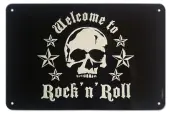 Sign Skull Rock'n'Roll - Rockbites