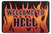 Sign Welcome to Hell - Rockbites