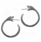 earrings ALCHEMY GOTHIC - Sophia Serpent