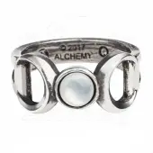 Ring ALCHEMY GOTHIC - Triple Goddess T