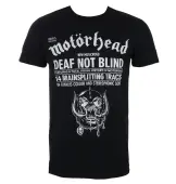 men's t-shirt Motörhead - Deaf Not Blind - Black - ROCK OFF L