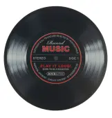 Mouse Pad Record Music - Rockbites