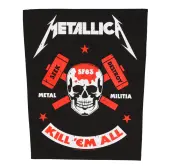 patch large METALLICA - METAL MILITIA - RAZAMATAZ