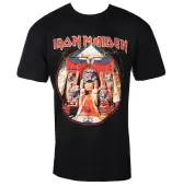 t-shirt metal men's Iron Maiden - Powerslave Lightning Circle - ROCK OFF XL