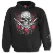 hoodie men's - DEATH PISTOL - SPIRAL S
