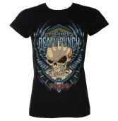 t-shirt metal women's Five Finger Death Punch - Trouble - ROCK OFF M