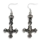 Cross earrings