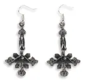 Earrings Cross
