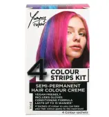 Hair dye STAR GAZER - Yummy Colour 4 Colour Strips Kit - Vivid