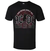 t-shirt metal men's AC-DC - Hard As Rock - ROCK OFF S
