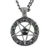 necklace Pentagram