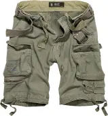 shorts men BRANDIT - Savage Vintage Shorts Oliv 3XL