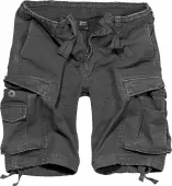shorts men BRANDIT - Vintage Shorts Anthracite 6XL