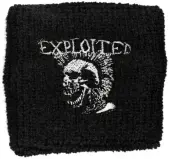 wristband Exploited - Mohican Skull