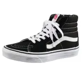 shoes VANS - Sk8-Hi - BLACK / BLACK / WHITE 36