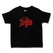 t-shirt metal children's Death - (Logo) - Metal-Kids 140
