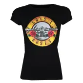 Women's t-shirt Guns and Roses - Logo Skinny - Bravado EU L