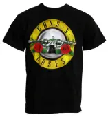 t-shirt metal Guns N' Roses - Classic Logo - ROCK OFF XXL