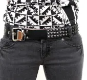belt leather PYRAMIDS 3 - PAS M
