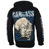 men's sweatshirt with zip Carcass - Necro Head - Razamataz XL