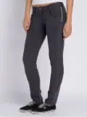 pants women VANS - Skinny Ankle Denim - Charcoal XXS