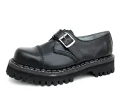 shoes KMM 3dírkové - Black with buckle 36