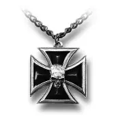 Black Knight's Cross ALCHEMY GOTHIC collar