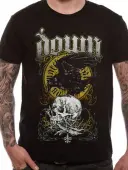t-shirt metal men's Down - Swamp Skull - ROCK OFF S