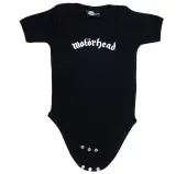 Motorhead Baby Bodysuit - Logo - Black - Metal-Kids 56/62