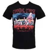 t-shirt metal men's Cannibal Corpse - Eaten Back To Life - PLASTIC HEAD S