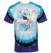 t-shirt men Led Zeppelin - Swan Song - LIQUID BLUE XXL